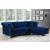 Damian Velvet Reversible Sectional