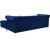 Damian Velvet Reversible Sectional
