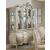 Elsmere Traditional Wood China Cabinet