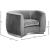 Julian Velvet Chair with Chrome Stainless Steel Base