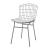 Madeline Leatherette Chair w/Seat Cushion 