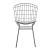 Madeline Leatherette Chair w/Seat Cushion 