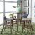 Round Drop Leaf Dining Set | Space Savers Walnut
