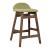 Space Savers 24-Inch Linen/Wood Counter Chair