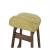 Space Savers 24-Inch Linen/Wood Counter Chair