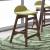 Triangle Dining Set | Space Savers Modern Walnut