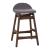 Space Savers 24-Inch Linen/Wood Counter Chair