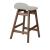 Space Savers 24-Inch Linen/Wood Counter Chair