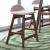 Triangle Dining Set | Space Savers Modern Walnut
