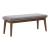Space Savers Linen/Wood Dining Bench