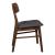 Triangle Dining Set | Space Savers Modern Walnut