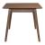 Triangle Dining Set | Space Savers Modern Walnut