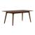 Round Drop Leaf Dining Set | Space Savers Walnut