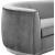 Julian Velvet Loveseat with Chrome Stainless Steel Base