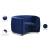Julian Velvet Chair with Stainless Steel Base
