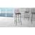 Madeline 41.73-inch Leatherette/Metal Barstool w/Seat Cushion