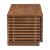 Linea Wood Veneer Narrow Entertainment Stand w/Door