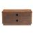 Linea Wood Veneer Narrow Entertainment Stand w/Door