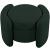 Horizon Boucle Fabric Ottoman