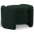 Horizon Boucle Fabric Ottoman