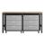Fortress 3-Piece Textured Metal Garage Storage Set, Composition 6