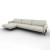 Le Marais Fabric Sofa w/Left Hand Chaise Facing