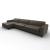 Norma Leather Sofa w/Left Hand Chaise Facing