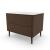 Boston Ceramic/Wood Nightstand w/2 Drawers