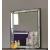 SM Nella Glass/Wood Mirror