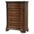 Vintage 5-Drawer Wood Veneer Chest