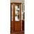 Torriani Wood/Glass 1 Door Curio w/LED Light, Left