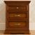 Torriani Wood Nightstand w/3 Drawers