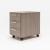 Quando Office Lockable Mobile Pedestal w/3 Drawers & Pencil Tray
