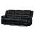 Jarita Bi-Cast Vinyl Double Reclining Sofa
