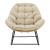 Benson 6-Piece Patio Rocking Chair Set w/Ottomans & Tables