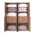Lee Freestanding 2-Piece Wardrobe Closet 1.0 w/4 Shelves & 2 Drawers 