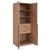 Lee Freestanding 2-Piece Wardrobe Closet w/1 Hanging Rod, 4 Drawers & 5 Shelves 