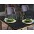 Carlino Glass/Metal Dining Table