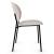 Ines Aspen Fabric/Metal Dining Chair