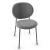 Ines Venice Fabric/Metal Dining Chair