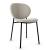 Ines Venice Fabric/Metal Dining Chair
