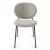 Ines Venice Fabric/Metal Dining Chair