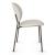 Ines Venice Fabric/Metal Dining Chair