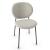 Ines Vintage Leatherette/Metal Dining Chair
