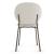 Ines Vintage Leatherette/Metal Dining Chair