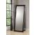 Phoenix Rectangular Standing Floor Mirror with Wooden Frame