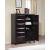 Phoenix Wood Chest w/6 Drawers & Door