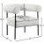 Blake Boucle Fabric Accent Chair