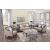 House Beatrice Leather-Aire Tufted Living Room Set