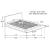 Jessica Wood Platform Bed w/Rail Seating, Queen Size